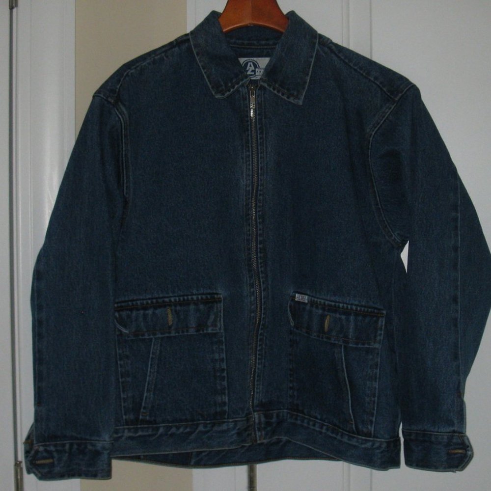 Women's Jean Jacket Arizona Size Large 14/16 100% Cotton